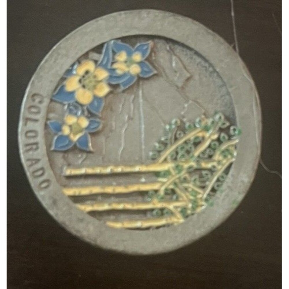 Great Jubilee 2000 Colorado USA State Vintage 1.5” Round Decorative Magnet